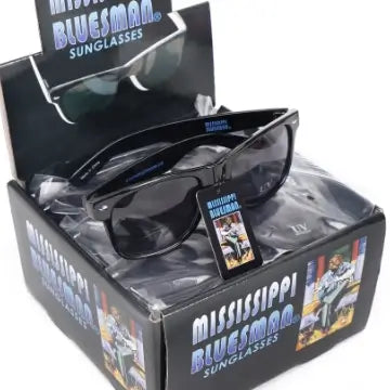 Mississippi Bluesman Sunglasses in counter display box