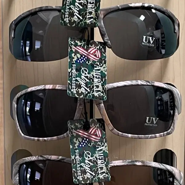 American Style Sport Camo Sunglasses